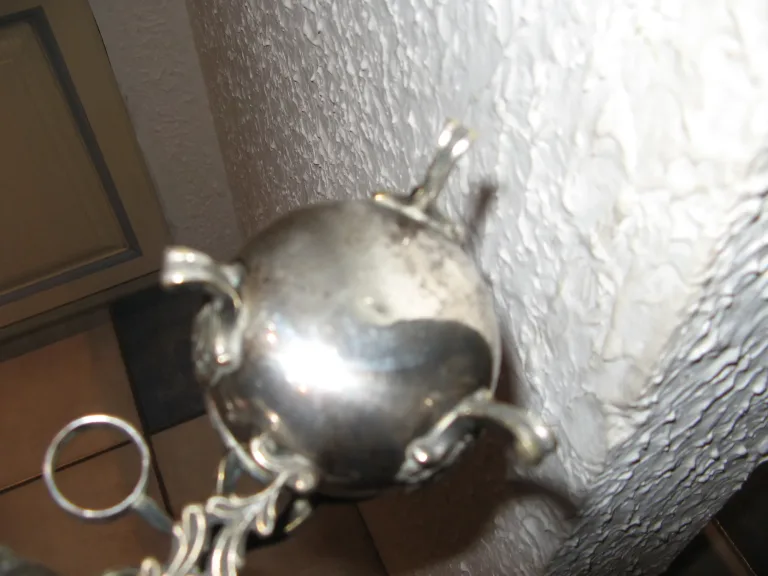 SILBER PLATTE CRUET STAND
