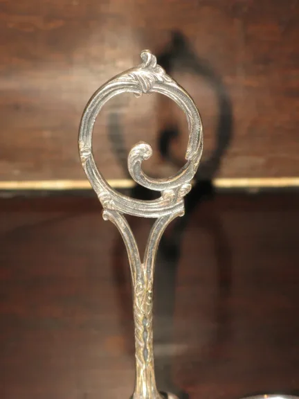 SILBER PLATTE CRUET STAND