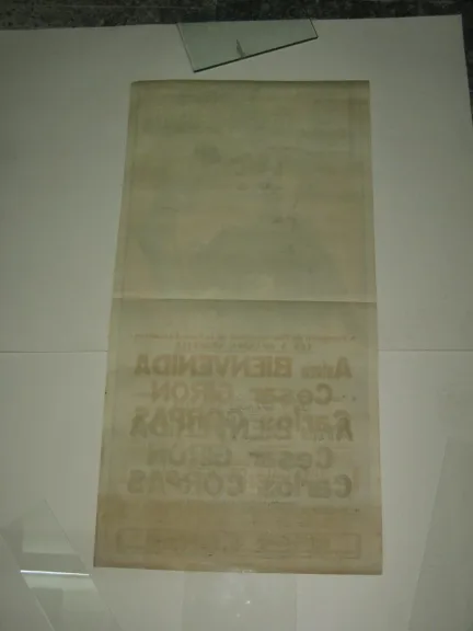 Affiche ancienne de taureaumachie.