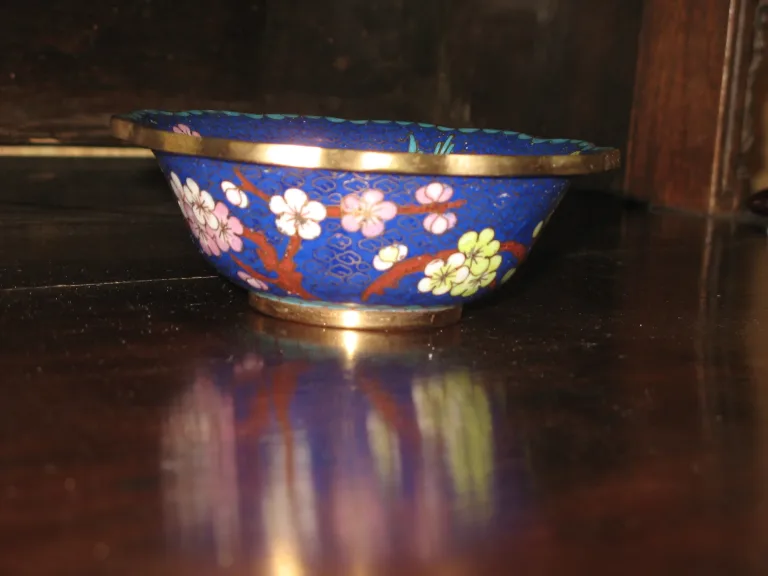 Coupé Chinoise, Cuvée Cloisonné, époque 20 ème.
