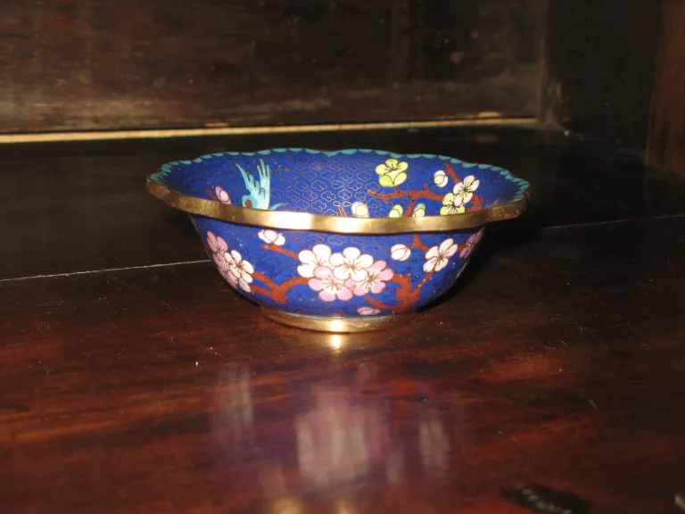 Coupé Chinoise, Cuvée Cloisonné, époque 20 ème.