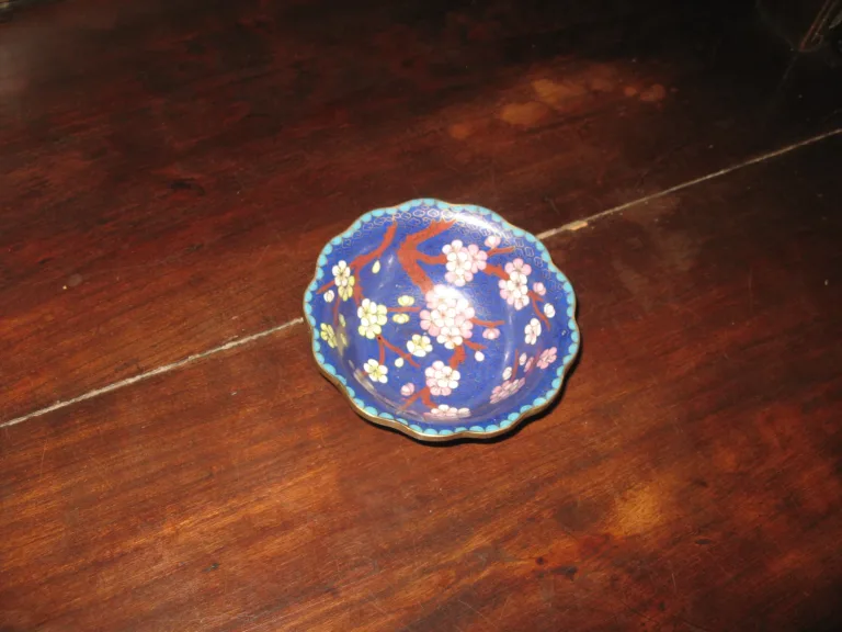Coupé Chinoise, Cuvée Cloisonné, époque 20 ème.