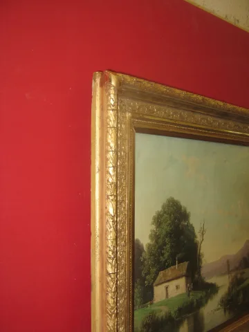 PAISAJE FIRMADO A. GODCHAUX