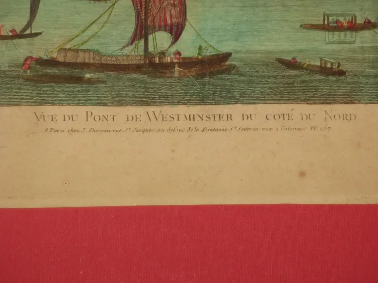 18. C OPTISCHE ANSICHT VON WESTMINSTER BRIDGE