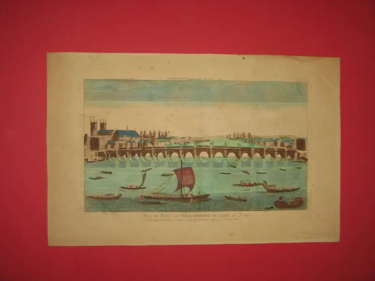 18. C OPTISCHE ANSICHT VON WESTMINSTER BRIDGE