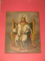 Le Christ pancrator, Icône époque 19ème.