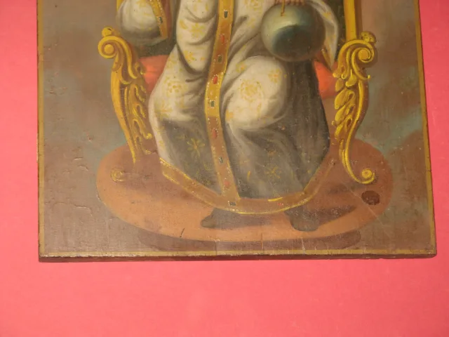 Le Christ pancrator, Icône époque 19ème.