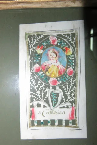 18de C FOTO'S VAN ST CATHERINA EN ST BARBARA