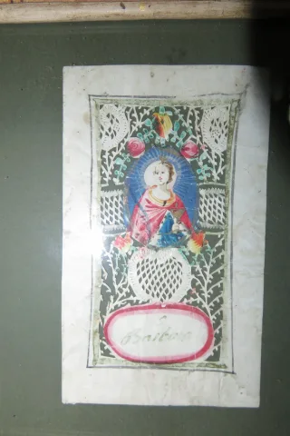 18de C FOTO'S VAN ST CATHERINA EN ST BARBARA