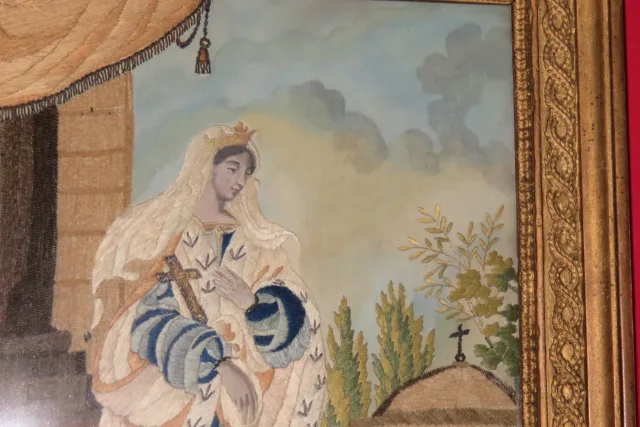 FRAMED EMBROIDERY