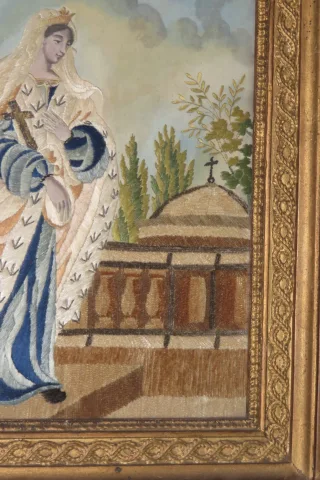 FRAMED EMBROIDERY