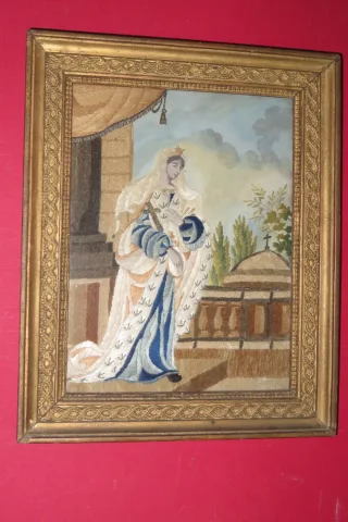 FRAMED EMBROIDERY