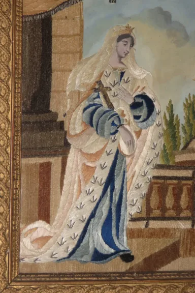 FRAMED EMBROIDERY