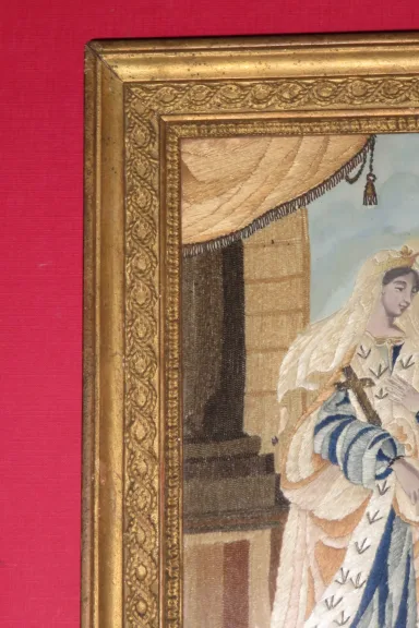 FRAMED EMBROIDERY