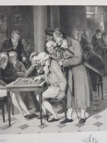 Jeu De Dames、Eau-preteépoqueDébut20ème。