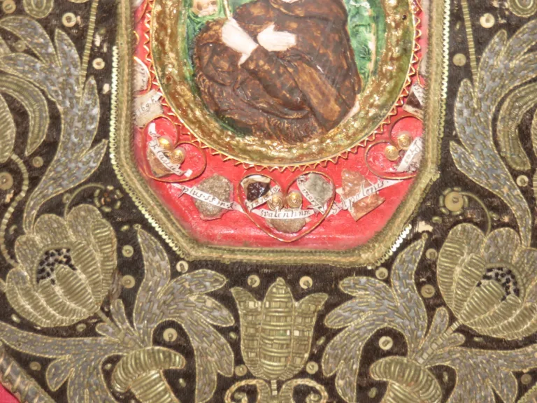 Pairede Cadres Reliquaires époque 17ème.