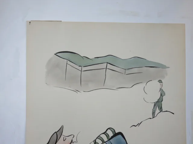 Dessin de presse, daté de 1914.