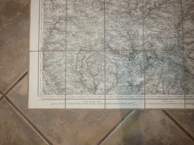 Carte Routière, Dépliante, Entoilée, "napoléon Vendée ", époque 19ème