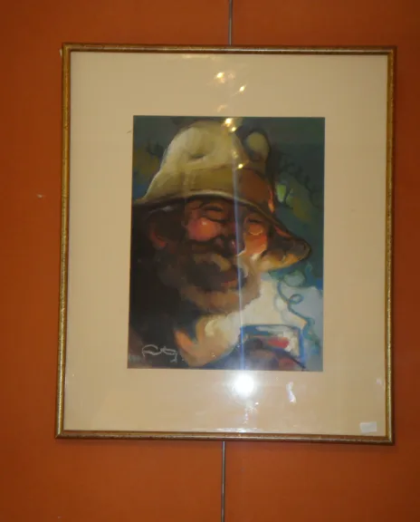 PASTEL firma LOUIS FORTUNEY