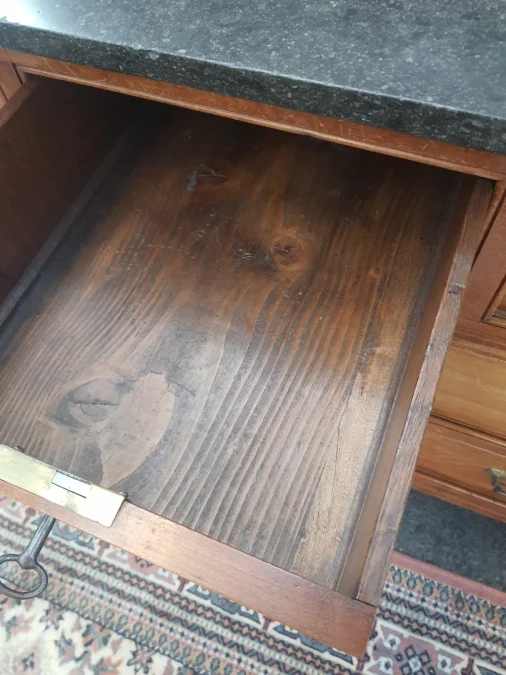 Commode Louis XVI époque fin XVIII en merisier