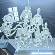 Lustre en cristal de Murano
