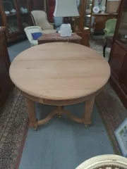 Table ovale avec allonges