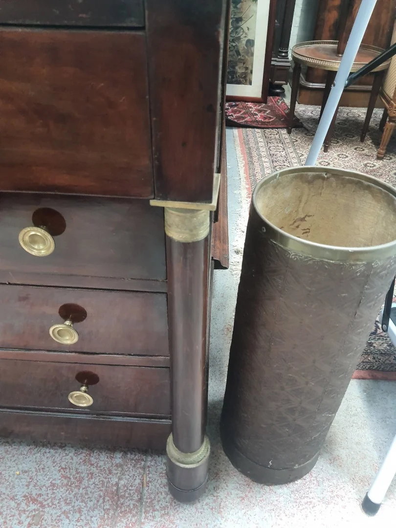 FRENCH EMPIRE STYLE CHEST OF DRAWERS