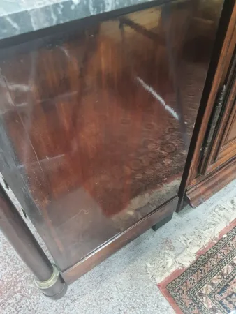Petite commode empire en acajou