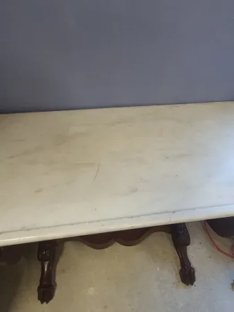 Console en acajou