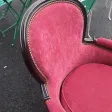 Paire de bergeres de style Louis XVI