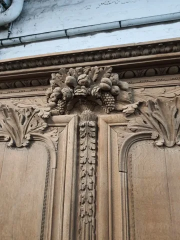 armoire normande de mariage decapée