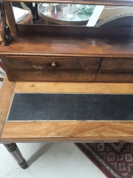 Bureau secrétaire en acajou