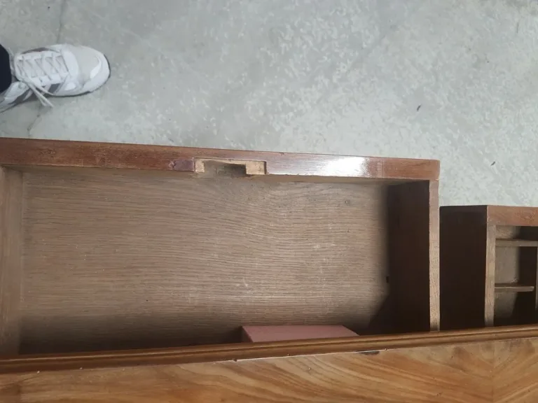 Bureau secrétaire en acajou