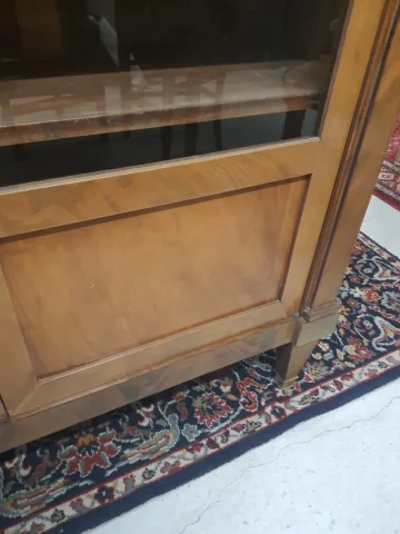 Bibliothèque en acajou