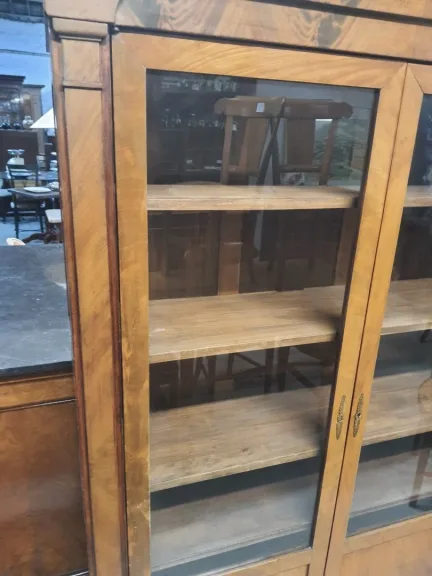 Bibliothèque en acajou