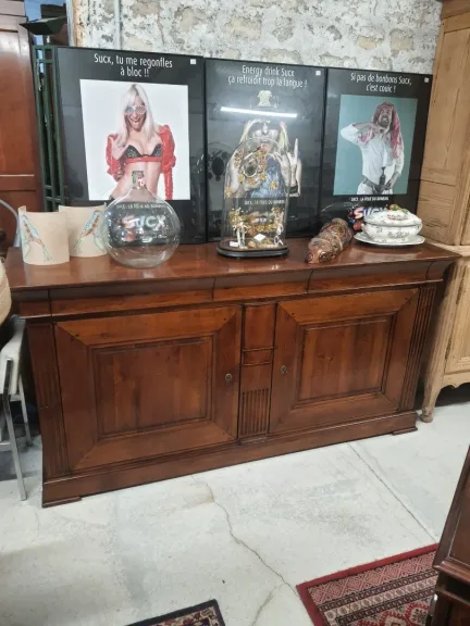 Buffet 2 portes en merisier