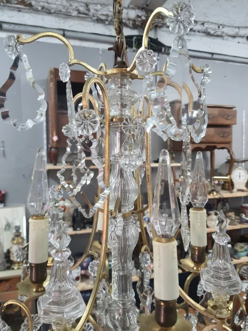 lustre à pampilles