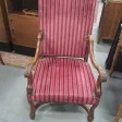 Fauteuil louis XIII en noyer