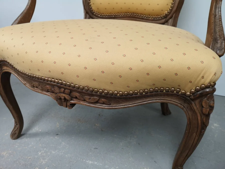 LOUIS XV STYLE ARMCHAIR