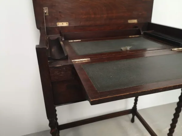Ecritoire chêne ancien