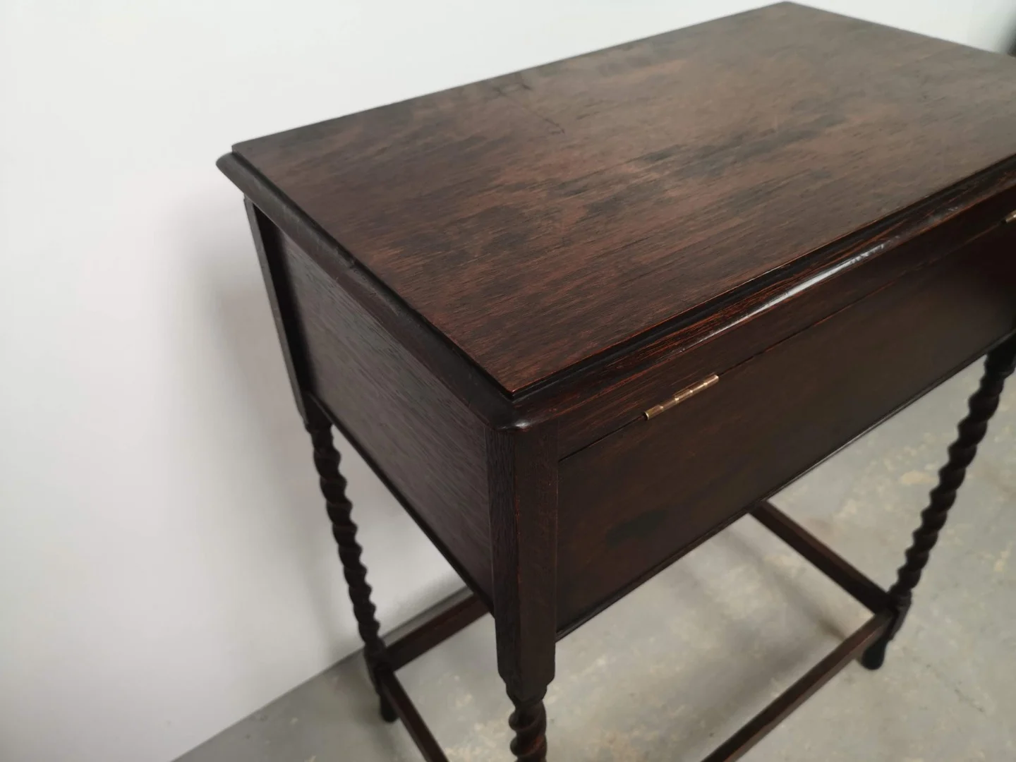 Ecritoire chêne ancien