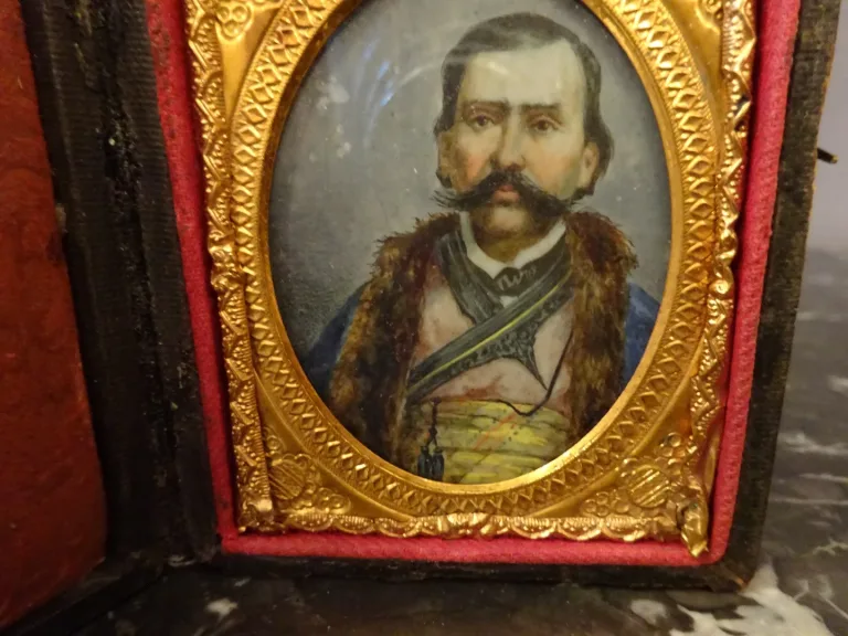 Paar Miniaturen auf Elfenbein