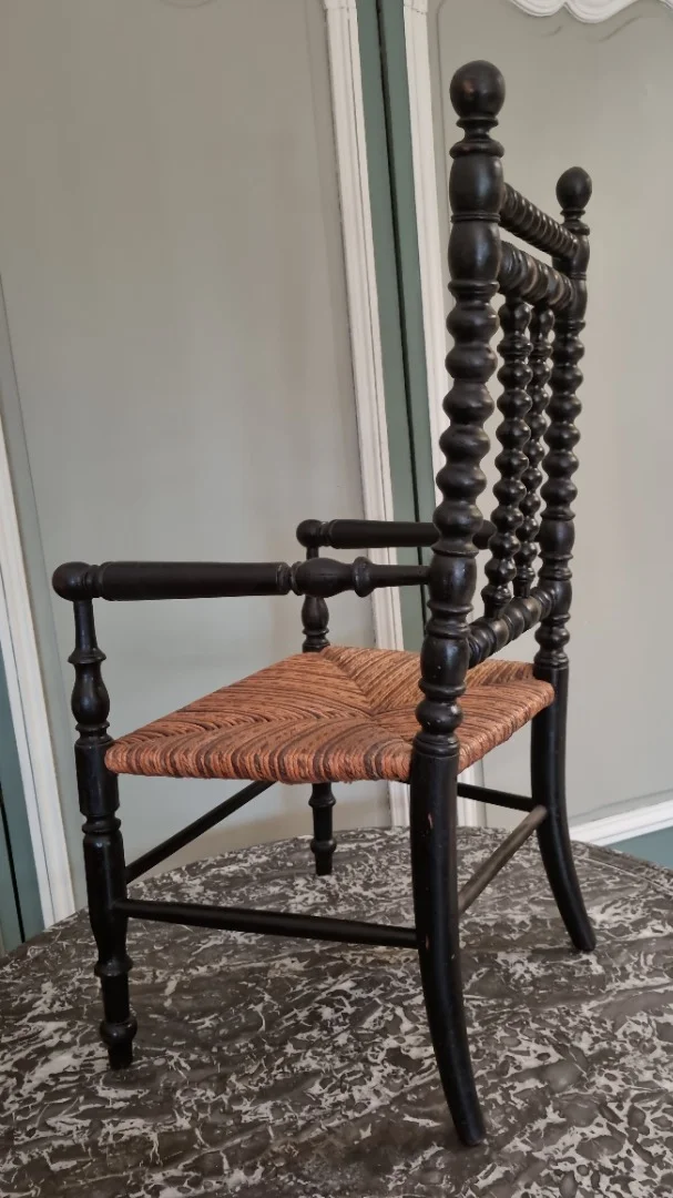 Fauteuil d'enfant d'époque Napoléon III
