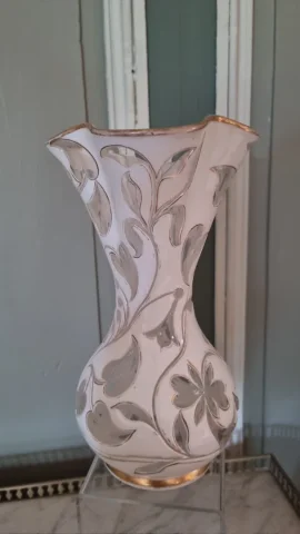 Vase en overlay XIXème