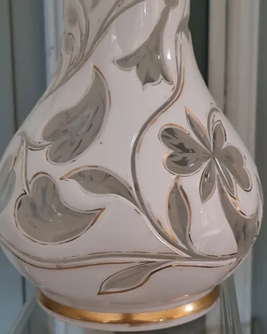 Vase en overlay XIXème