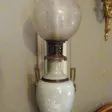 Lampe en porcelaine vert céladon d'époque Napoléon III