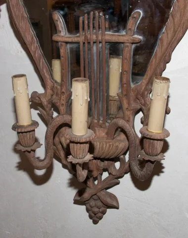 PAIR OF ITALIAN WALL LIGHTS