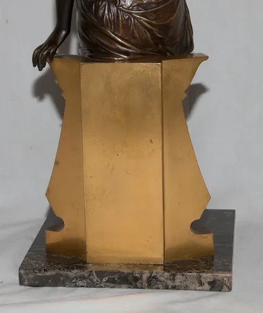 BRONZE SCULPTURE SIGNED PEIFFER