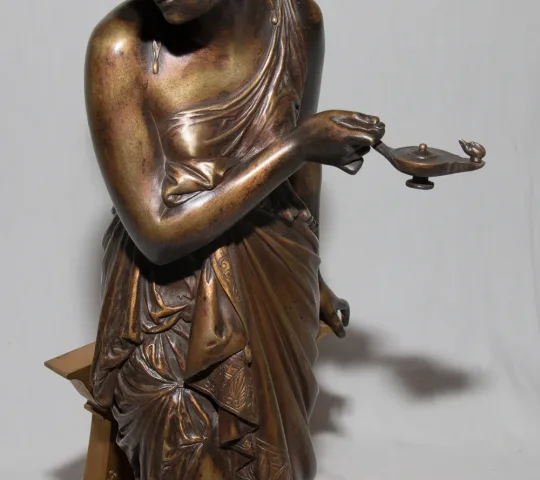 Bronze "Femme à l'antique" signé PEIFFER 1832-1886
