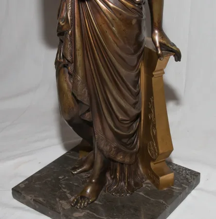BRONZE SCULPTURE SIGNED PEIFFER